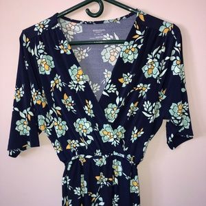 Motherhood maternity wrap tunic